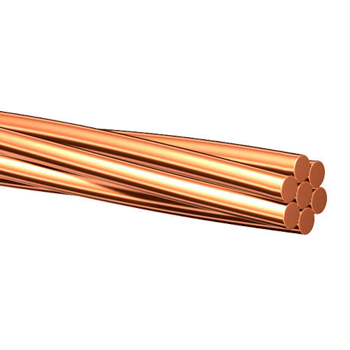 Bare 3/0 Stranded Soft Drawn Copper (Cut to Length)