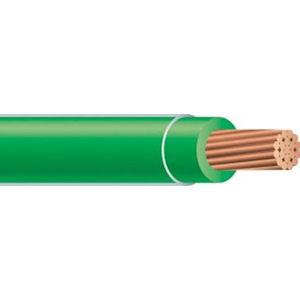 THHN #10 Stranded GREEN Wire, Copper Conductor (500' Spool)