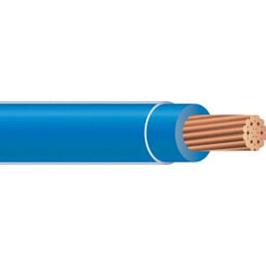 THHN #10 Stranded BLUE Wire, Copper Conductor (500' Spool)