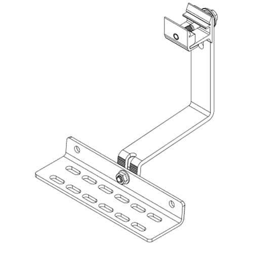 SnapNrack 242-02729 Ultra Rail, Tile Hook, Adjustable