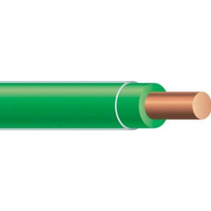 THHN #12 Solid GREEN Wire, Copper Conductor (500' Spool)